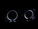 ANZO 1991-1994 Toyota Land Cruiser Crystal Headlights w/ Halo Chrome-3