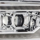 AlphaRex 09-18 Dodge Ram 2500 LUXX LED Proj Headlights Plank Style Chrm w/Activ Light/Seq Signal/DRL-7