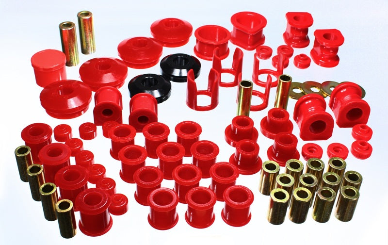 Energy Suspension 89-94 Nissan 240SX (S13) Red Hyper-Flex Master Bushing Set - 0