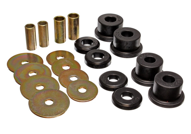 Energy Suspension 90-94 Mitsubishi Eclipse FWD Black Sub-Frame Bushing Set - 0