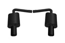 Gibson 11-18 Ford Explorer Base 3.5L 2.25in Axle-Back Dual Exhaust - Black Elite-1