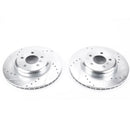 Power Stop 16-18 BMW 320i xDrive Rear Evolution Drilled & Slotted Rotors - Pair-1