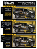 ICON 21-23 Ford Bronco Rear 2.5 VS IR Coilover Kit Heavy Rate Spring-6