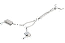 Borla 14-15 Camaro 3.6L V6 Single Split Rear Exit Touring Catback Exhaust-1