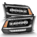 AlphaRex 09-18 Ram 2500 NOVA LED Proj Headlights Plank Style Chrome w/Activ Light/Seq Signal/DRL-1
