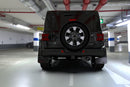 Rally Armor 18-25 Jeep JL Wrangler Black UR Mud Flap w/Grey Logo-5