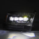 AlphaRex 09-18 Ram 2500 NOVA LED Proj Headlights Plank Style Chrome w/Activ Light/Seq Signal/DRL-7