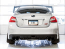 AWE Tuning Subaru STI VA / WRX GV / STI GV Sedan Touring Edition Exhaust - Diamond Black Tip (102mm)-4