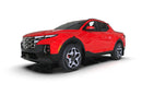 Rally Armor 22-26 Hyundai Santa Cruz Black Mud Flap w/Grey Logo-4
