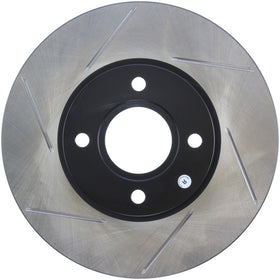 StopTech 2014 Ford Fiesta Right Front Disc Slotted Brake Rotor - 0