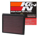 K&N Replacement Panel Air Filter for Toyota 2014 Tundra 4.6L/5.7L/ 2014 Sequoia 5.7L V8-15
