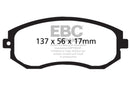 EBC 12+ Scion FR-S 2 Greenstuff Front Brake Pads-6