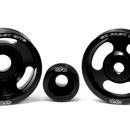 GFB 04-10 WRX/STI 3 Piece Under-Drive Pulley Kit w/ Belts (Crank Alternator & Power Steering)-4