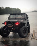 Oracle 7in High Powered LED Headlights - Black Bezel - ColorSHIFT No Controller-31