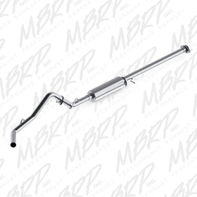 MBRP 2007-2008 Chev/GMC 1500 CC EC 6ft6in bed 4.8/5.3L 3in Cat Back Single Side AL P Series Exhaust - 0