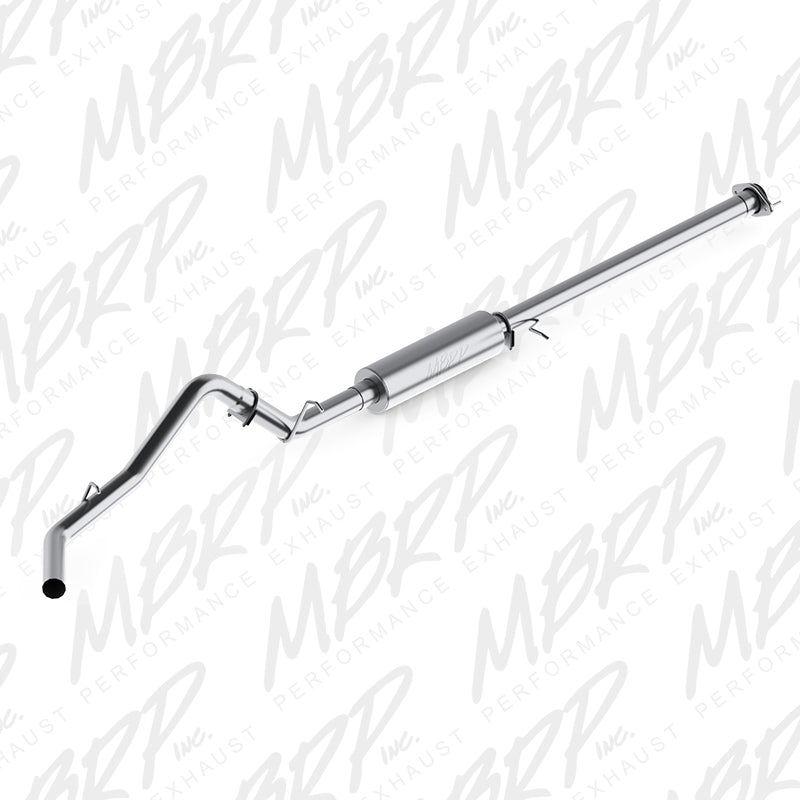 MBRP 2007-2008 Chev/GMC 1500 CC EC 6ft6in bed 4.8/5.3L 3in Cat Back Single Side AL P Series Exhaust - 0