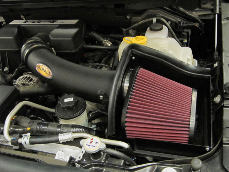 Airaid 10-14 Ford SVT Raptor / 11-13 F-150 6.2L CAD Intake System w/ Tube (Dry / Red Media)