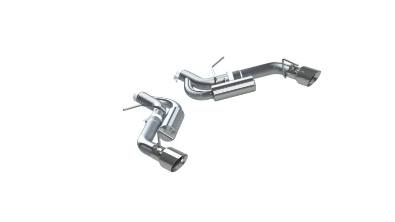 MBRP 16-19 Chevrolet Camaro SS Dual Rear Exit Axle Back w/ 4.5in OD Tips - T409 (Non NPP Models) - 0