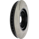 StopTech Power Slot Nissan 370z / Infiniti G37 SportStop Slotted Front Left Rotor-3