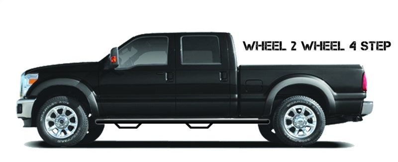 N-Fab Nerf Step 15-17 Ford F-150 SuperCrew - Tex. Black - Cab Length - 3in - 0