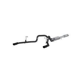 MBRP 2015 Ford F-150 5.0L 3in Cat Back Dual Split Rear Exit Black Exhaust System - 0