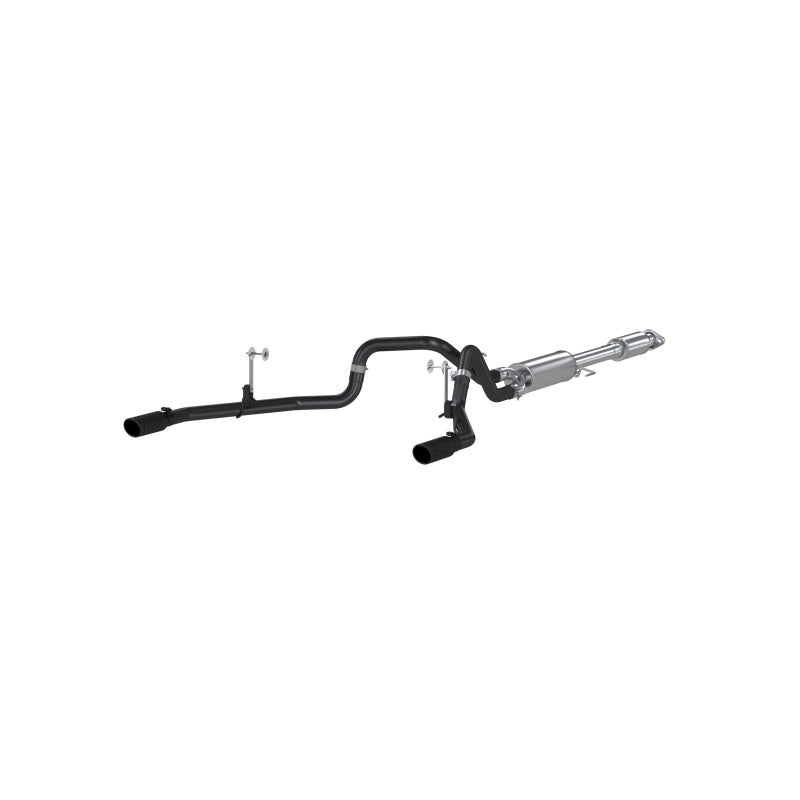 MBRP 2015 Ford F-150 5.0L 3in Cat Back Dual Split Rear Exit Black Exhaust System - 0
