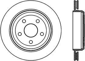 StopTech Slotted Sport Brake Rotor 11-17 Jeep Grand Cherokee (Excludes SRT8) - 0