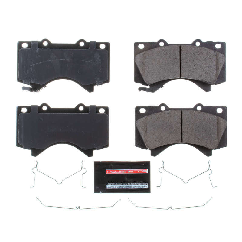 Power Stop 08-11 Lexus LX570 Front Z23 Evolution Sport Brake Pads w/Hardware - 0