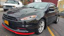 Rally Armor 13-16 Dodge Dart Black UR Mud Flap w/ Red Logo-4