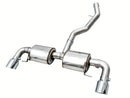 AWE Tuning 19-23 BMW 330i / 21-23 BMW 430i Base G2X Touring Axle-Back Exhaust - Chrome Silver-1