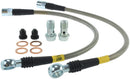 StopTech 01-05 Audi Allroad Rear Stainless Steel Brake Line Kit-1