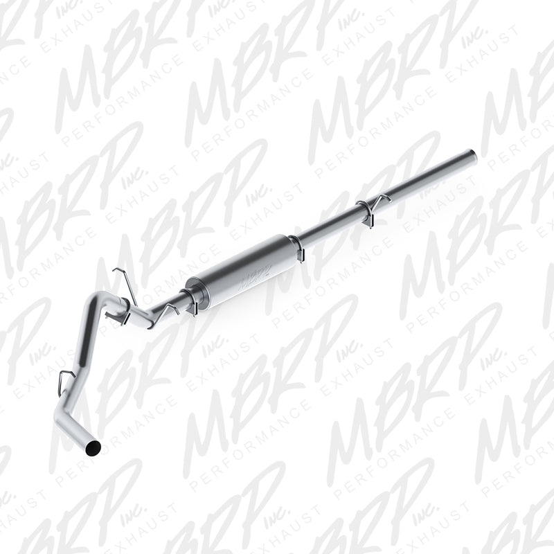 MBRP 2009-2013 Chev/GMC 1500 4.8/5.3L (excl 8ft bed) Cat Back Single Side AL P Series Exhaust - 0