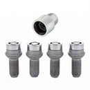 McGard Wheel Lock Bolt Set - 4pk. (Radius Seat) M14X1.5 / 17mm Hex / 26.7mm Shank Length - Chrome-4