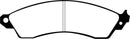 EBC 93-00 Aston Martin Virage 5.3 (PBR Caliper) Yellowstuff Front Brake Pads-5