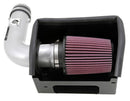 K&N 13 Subaru BRZ 2.0L / 13 Scion FR-S 2.0L Silver 69 Series Typhoon Intake-2