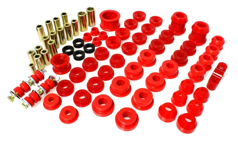 Energy Suspension 92-95 Honda Civic/CRX / 93-97 Honda Del Sol (including VTEC) Red Hyper-Flex Master - 0