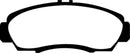 EBC 01-03 Acura CL 3.2 Greenstuff Front Brake Pads-11