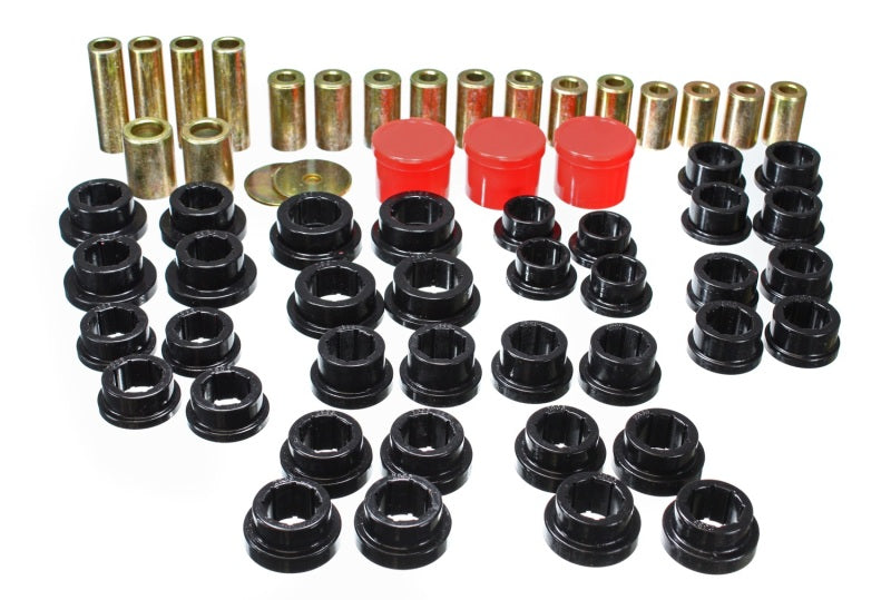 Energy Suspension 02-09 350Z / 03-07 Infiniti G35 Coupe Black Rear Control Arm Bushing Set - 0