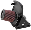 K&N 09-10 Audi A4 2.0L Typhoon Air Intake-1