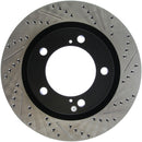 StopTech 07-09 Toyota Tundra / 08-09 Toyota Sequoia Front Left Slotted & Drilled Rotor-13