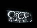 ANZO 2006-2010 Dodge Charger Projector Headlights w/ Halo Chrome (CCFL)-4