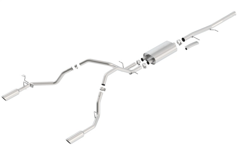 Borla 09-11 Chevrolet Silverado / 09-11 GMC Sierra S-Type SS Catback Exhaust - 0