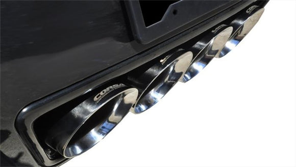 Corsa 2014-2019 Corvette C7 Coupe 6.2L V8 AT/MT 2.75in Valve-Back Dual Rear Exit Polished Xtreme Exh