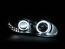 ANZO 1998-2002 Chevrolet Camaro Projector Headlights w/ Halo Black-4