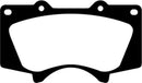 EBC 10+ Lexus GX460 4.6 Yellowstuff Front Brake Pads-5