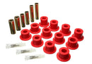 Energy Suspension 07-21 Toyota Tundra Red Rear Leaf Spring Shackle Bushing Set-1