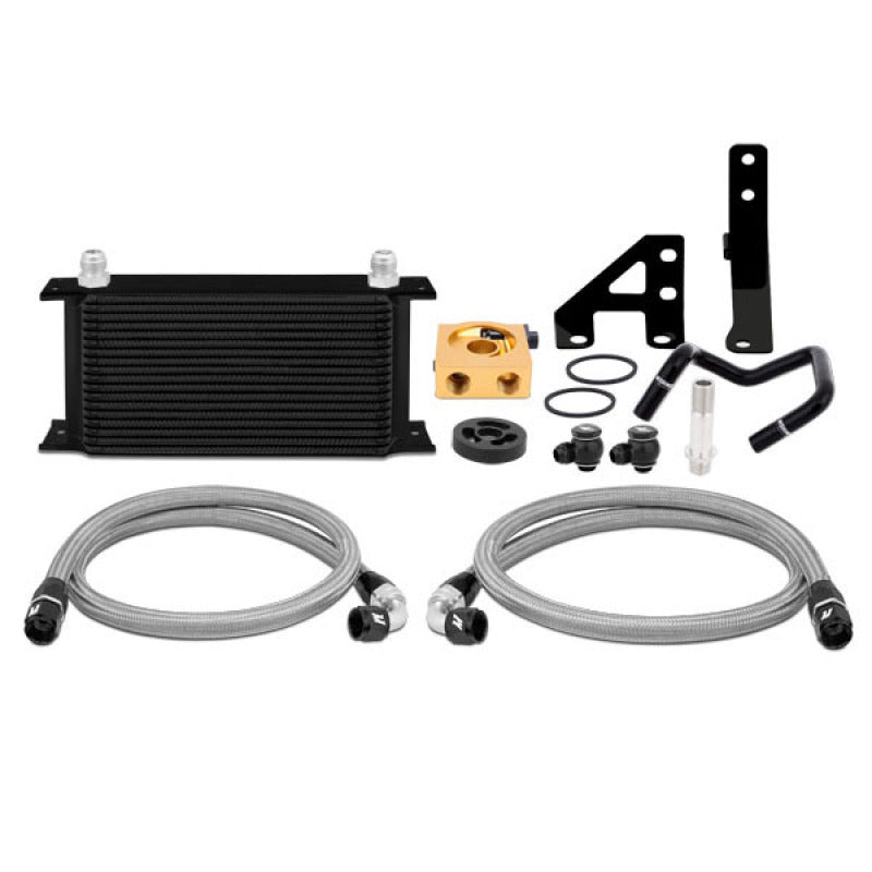 Mishimoto 2015 Subaru WRX Thermostatic Oil Cooler Kit - Black - 0
