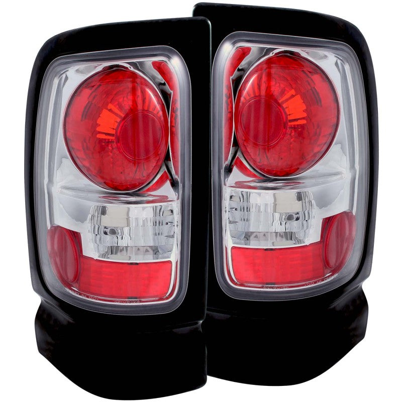 ANZO 1994-2001 Dodge Ram Taillights Chrome - 0