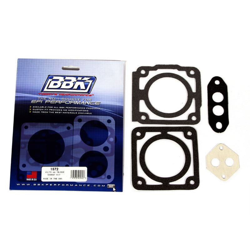 BBK 86-93 Mustang 5.0 65 70mm Throttle Body Gasket Kit - 0