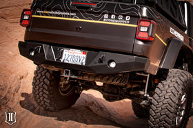 ICON 2020+ Jeep Gladiator JT Pro-Series Rear Bumper - 0